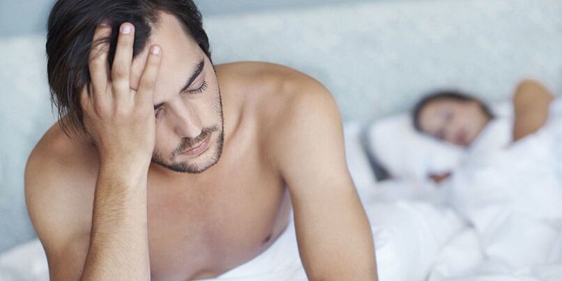 Влошаване на потентността при мъж, свързано с болест или състояние на тялото