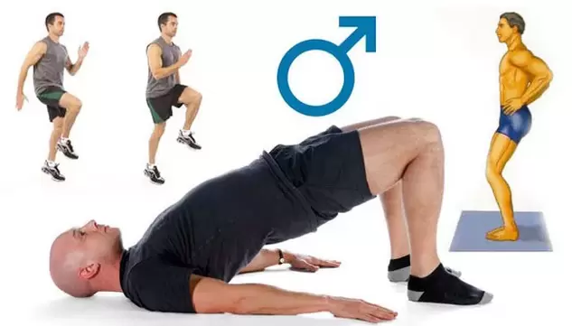 Физическите упражнения ще помогнат на мъжа ефективно да увеличи потентността